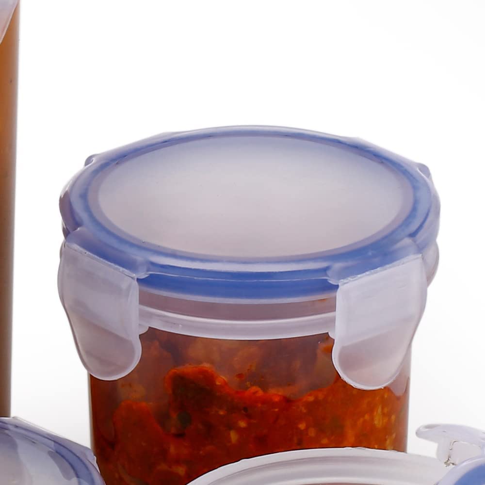 DNkitch 5 Piece Set Plastic Airtight Liquid Storage Container For Kitchen  Spill & Leakproof Juice Bottle